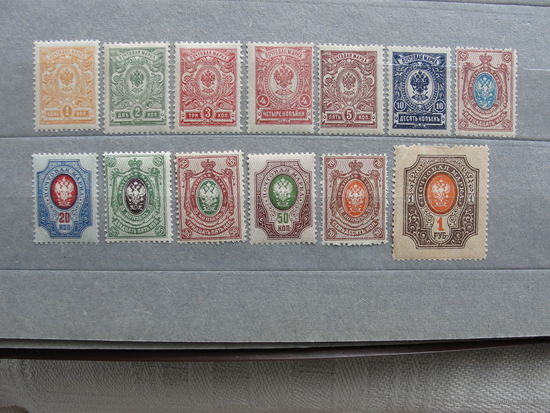 Продажа коллекции с 1 рубля! Почтовые марки Российской империи, выпуск 19 РЕДКОСТЬ.