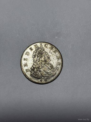 ОРТ 1702 Пруссия РЕДКОСТЬ (распродажа личной коллекции)