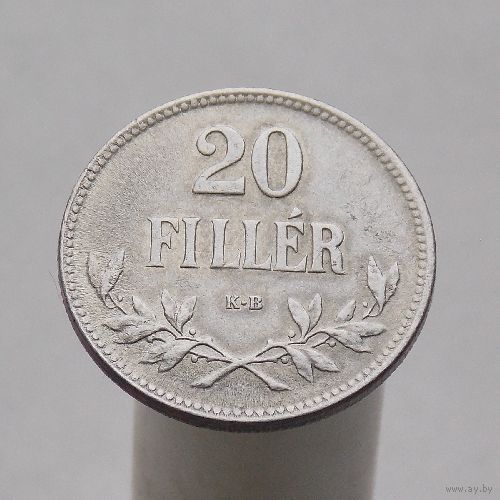 Австро-Венгрия 20 филлеров  1916  (чеканка для Венгрии)