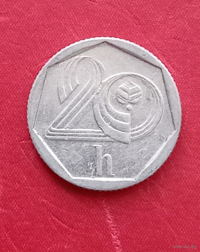 20 геллеров 1993г Чехия