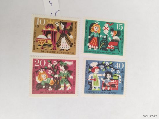 ФРГ 1964 4 м сказки бр.Гримм