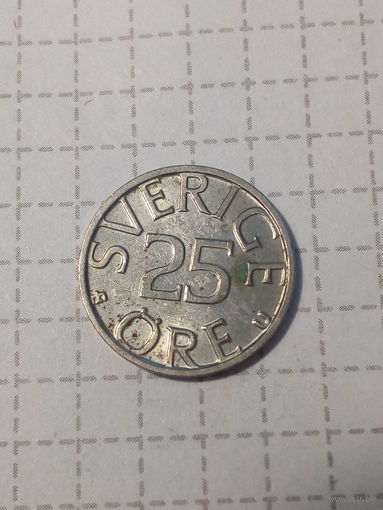 25 эре Швеция 1982 год