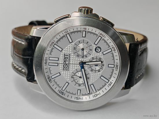 Часы Esprit Хронограф кварц. С рубля.
