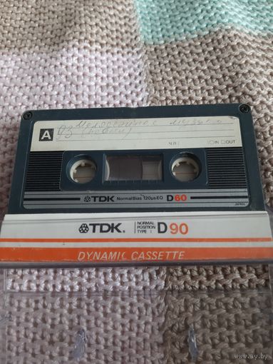 Кассета TDK D60. Группа Стелла.