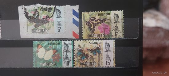 РАСПРОДАЖА МАЛАЙСКИЕ ГОСУДАРСТВА 1964г. Селанангор. Гаш.