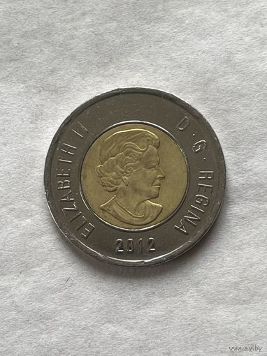 Канада 2 доллара 2012