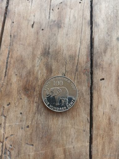 ЭРИТРЕЯ 100 центов 1997 год