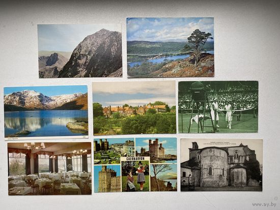 Открытки разные, Англия.
