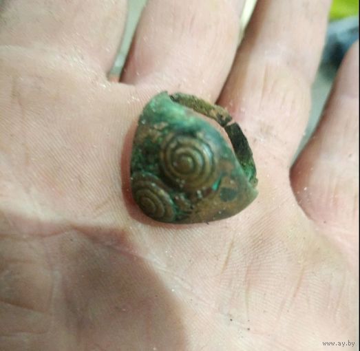 Кольцо немецкое период ВОВ, символизирует-Бесконечность