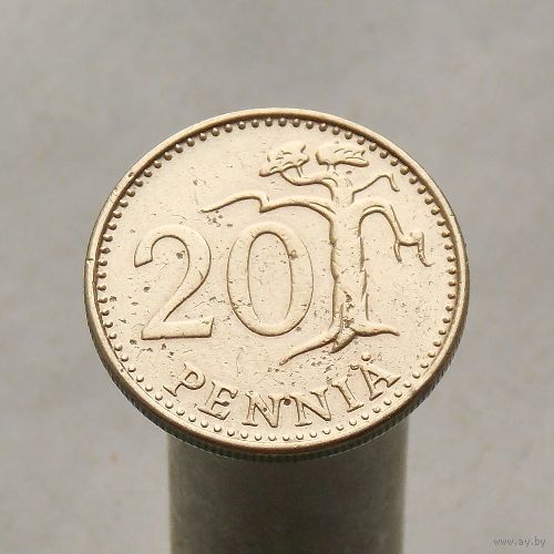 Финляндия 20 пенни 1963