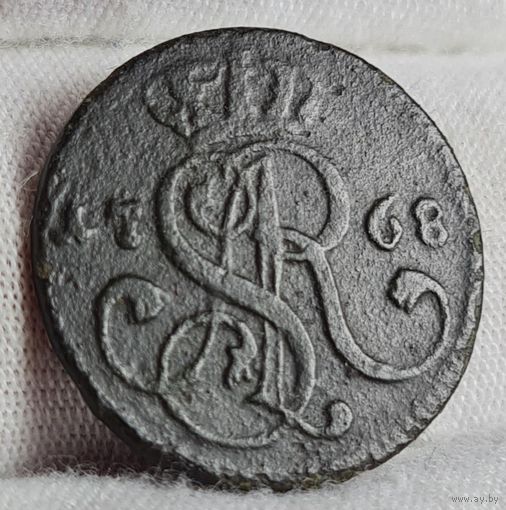 1 грош 1768 года С РУБЛЯ! МНОГО ЛОТОВ С РУБЛЯ!