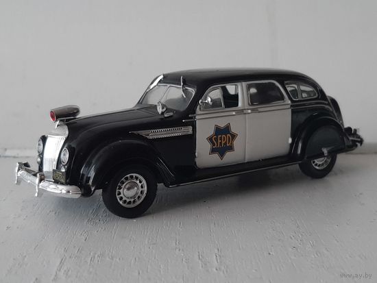 CHRYSLER AIRFLOW. Полиция Сан-Франциско, США. 1/43. Полицейские машины мира.
