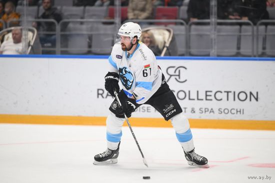 Свитер хоккейный игровой #61 OUELLET (гостевой)