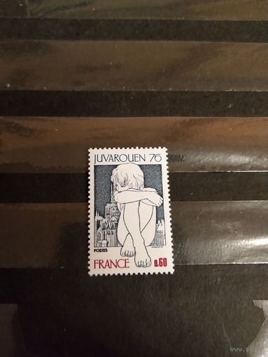 1976 Франция дети чистая клей MNH** выпускалась одиночкой (3-6)