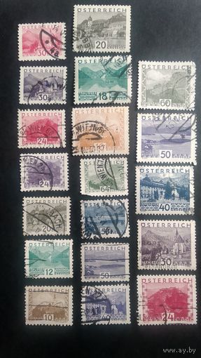 Австрия \144ф\ 1929-1932 ландшафты