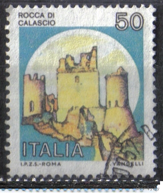 Италия 1980 Стандарт Castles Замки н/с гаш