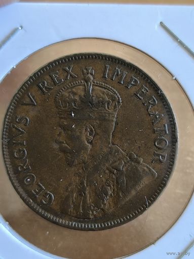 1 penny 1929 South Africa