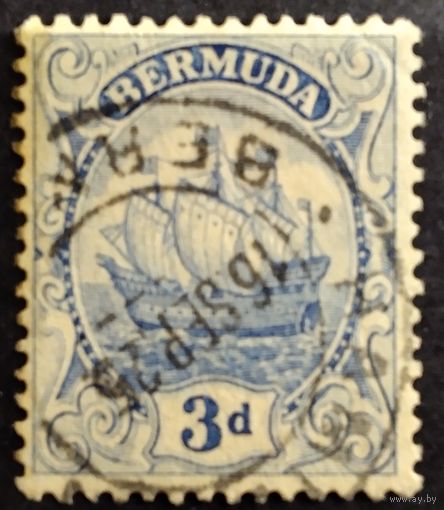 Бермуды. Колония Великобритании. 1922г. Mi76