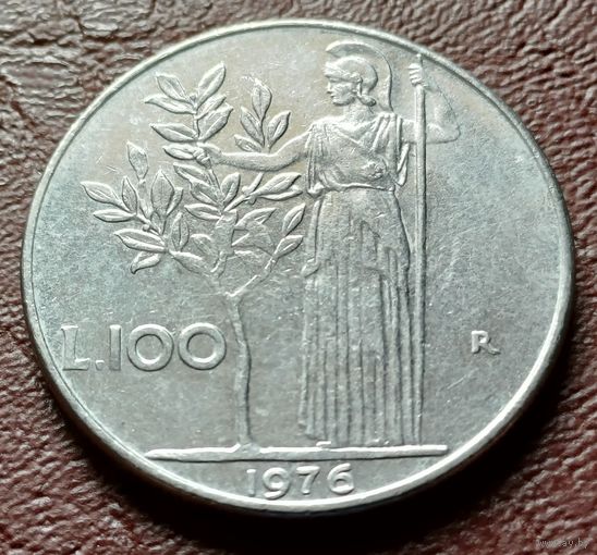 Италия 100 лир, 1976    ( 1-13-2 )
