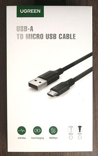 Кабель UGREEN 2м Белый USB-MicroUSB никелированный