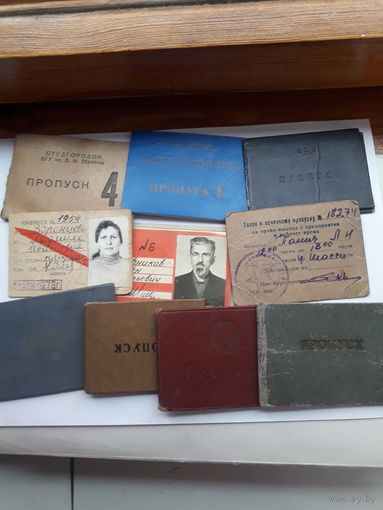 Лот пропусков