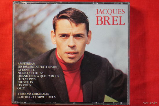 Jacques Brel – Jacques Brel Amsterdam (1990, CD)
