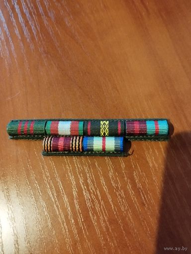 6 планок к наградам (Беларусь).