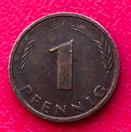 07-03 ФРГ, 1 пфенниг 1991 г. (F)