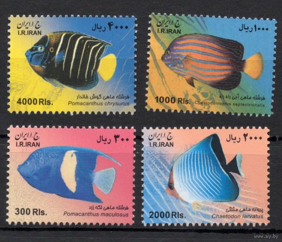 Иран 2011. Рыбы  4 марки (3255-58)