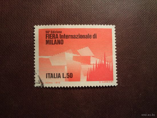 Италия 1972 г.Международная ярмарка в Милане ./51а/