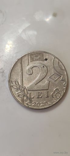 Молдова 2 лей 2020