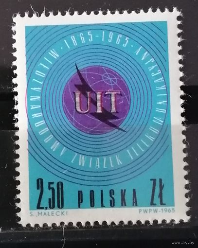 Польша 1965 Союз электросвязи