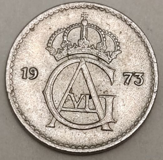 Швеция 10 эре, 1973 (1-8-112)