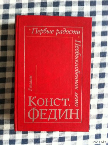 Федин Константин. Первые радости. Необыкновенное лето.