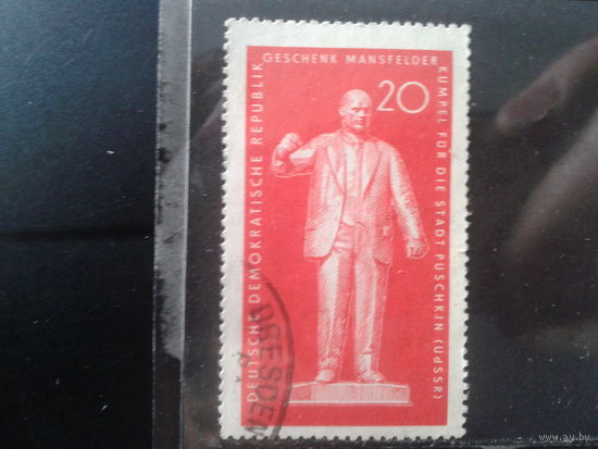 ГДР 1960 Памятник Тельману
