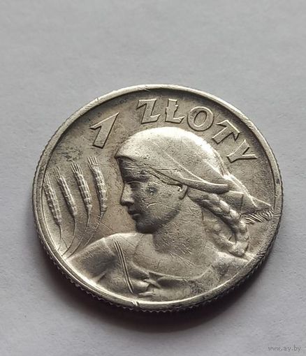 1 злотый 1925 г., Жница