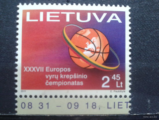 Литва 2011 Баскетбол**