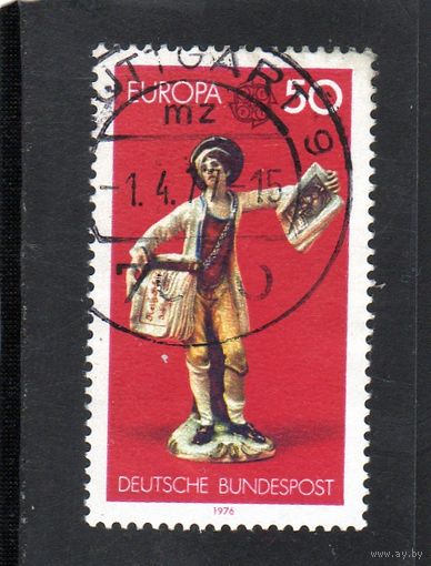 Германия.Ми-891.С.Е.Р.Т.Европейская конференция почтовых ведомств.Почтальон.Ремесла.1976.