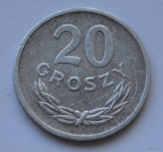 Польша, 20 грошей 1973 г.