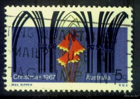 Австралия - 1967 [Mi. 393] Гашеная (AU09)