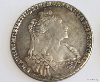 РУБЛЬ 1734 ГОДА