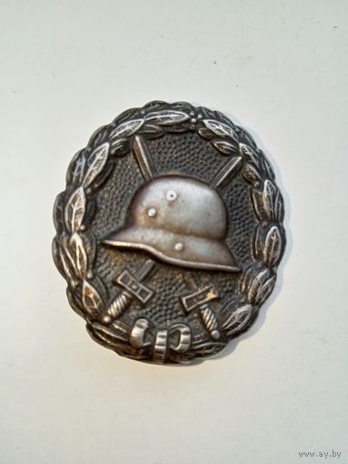 Знак за ранение чёрный . Германия . ПМВ