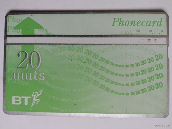 Телефонная карта. Англия