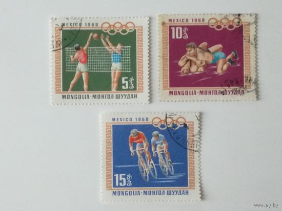 Монголия 1968. Олимпийские игры
