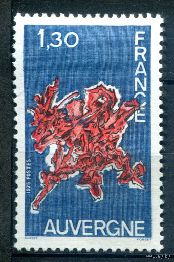 Франция - 1975г. - ландшафт, регионы Франции - 1 марка - полная серия, MH [Mi 1933]. #2-Fr-29-A-2