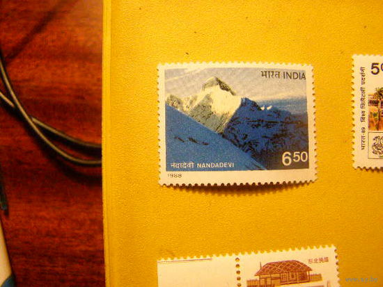Индия 1988 Вершины Гималай горы **