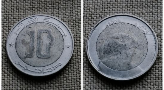 Алжир 10 динаров 2004/птицы