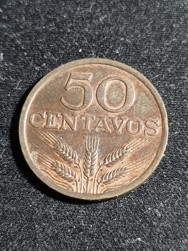 Португалия 50 сентаво 1972