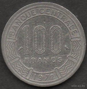 Камерун. 100 франков 1972 г