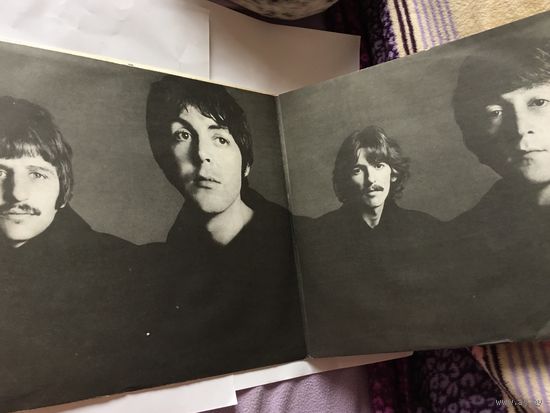Пластинка the Beatles love songs двойник Битлз
